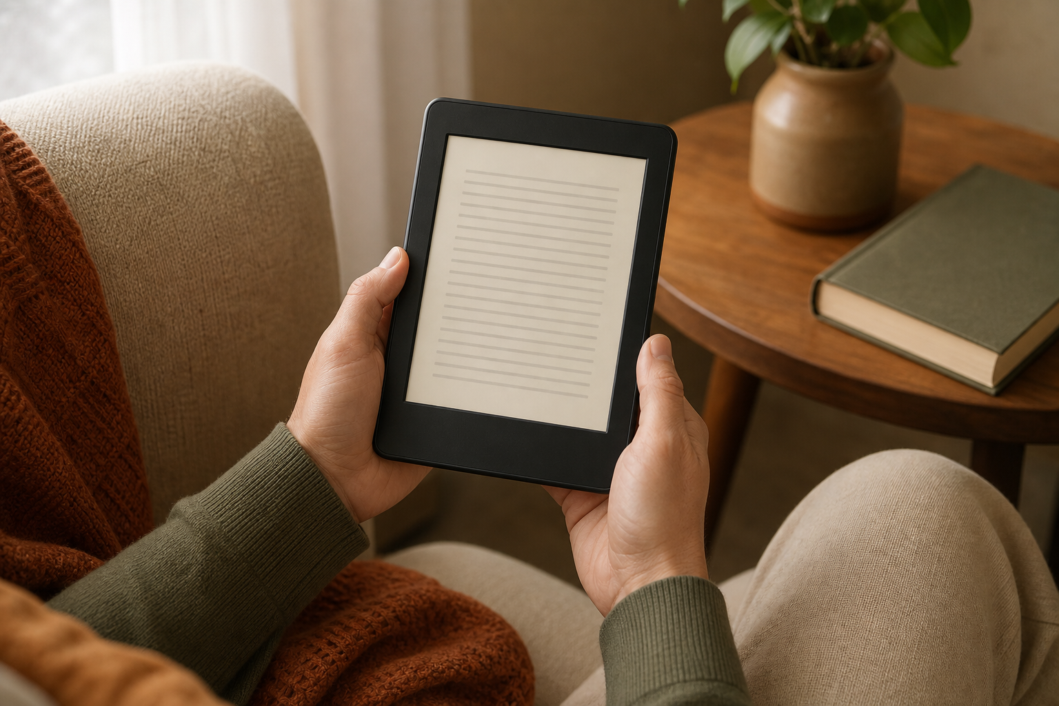 Cómo configurar un ebook para leer con comodidad