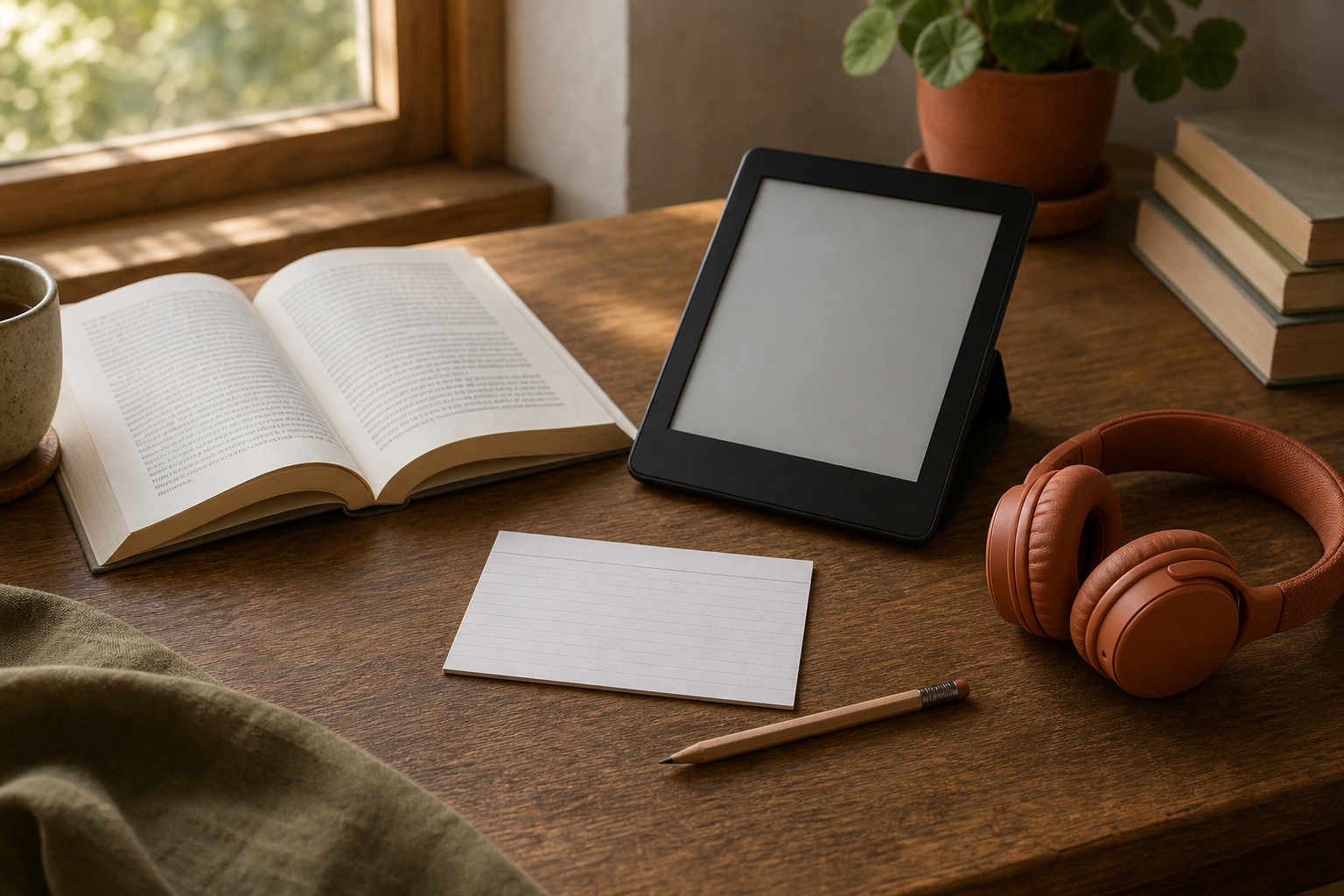 Cómo mantener notas al alternar papel, ebook y audio
